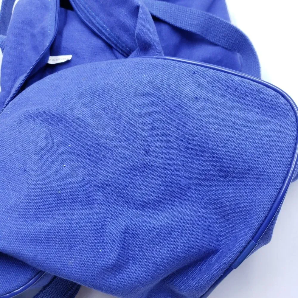 Vintage University of Kentucky Blue Barrel Duffel Bag UK Wildcats College Travel